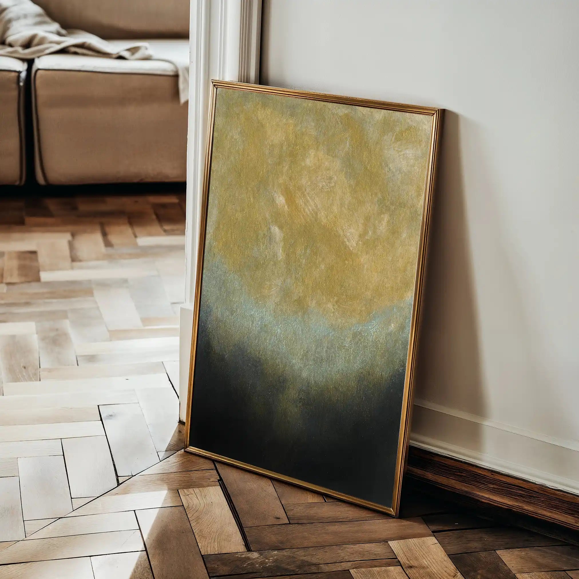 Abstract 225 Canvas Art 60 x 40 cm / Stretched on hidden frame