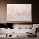 Floral Canvas Wall Art WAD225-F 90 x 60 cm / Stretched on hidden frame