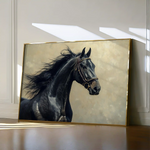 Horses 225 Canvas Art 90 x 60 cm / Stretched on hidden frame