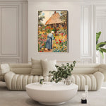 Landscape 225 Canvas Art 90 x 60 cm / Stretched on hidden frame