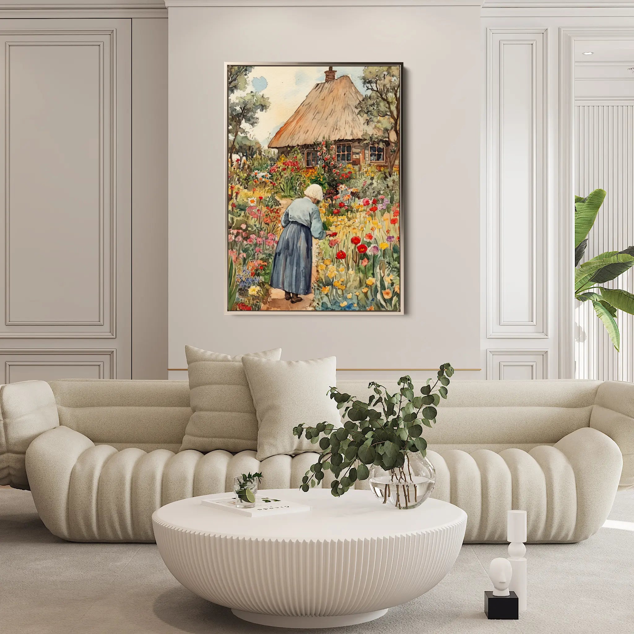 Landscape Canvas Wall Art WAD225-L 90 x 60 cm / Stretched on hidden frame