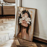 Portrait 225 Canvas Art 90 x 60 cm / Stretched on hidden frame