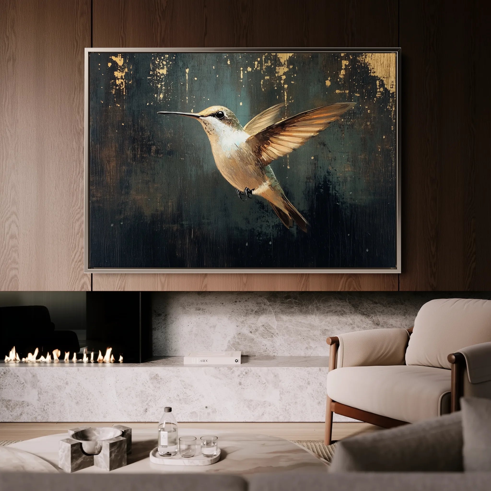 Animals Canvas Wall Art WAD226-AN 90 x 60 cm / Stretched on hidden frame