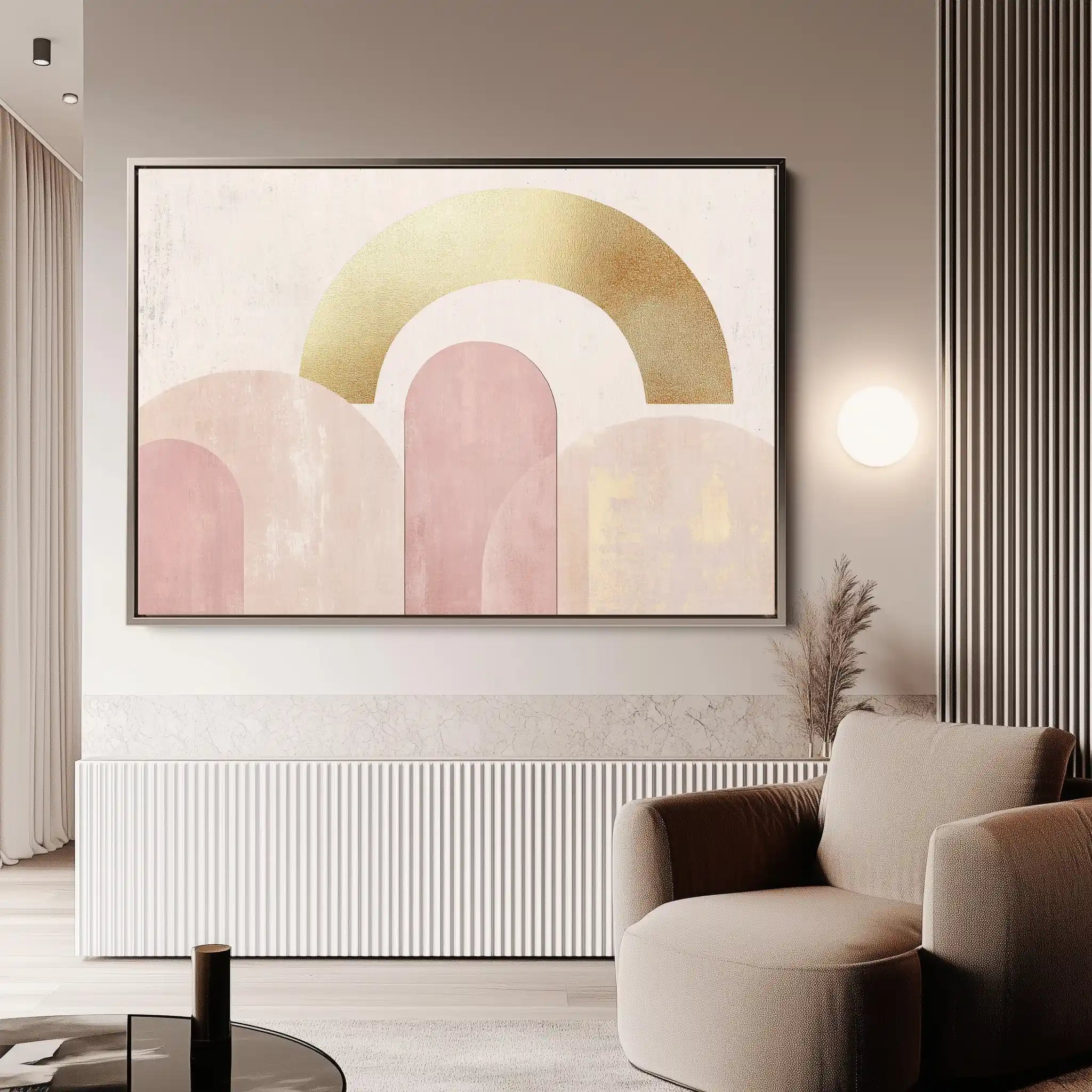 Boho 226 Canvas Art 90 x 60 cm / Stretched on hidden frame