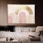 Boho 226 Canvas Art 90 x 60 cm / Stretched on hidden frame