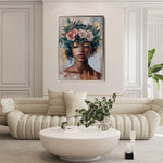 Portrait 226 Canvas Art 90 x 60 cm / Stretched on hidden frame