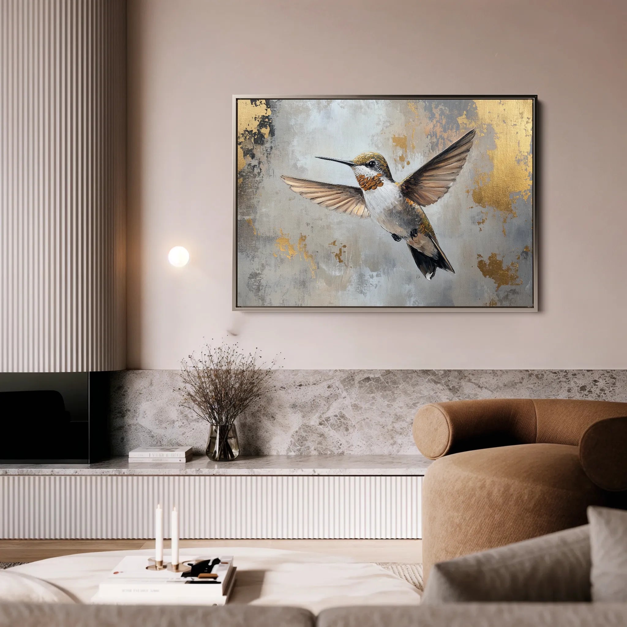 Animals Canvas Wall Art WAD227-AN 90 x 60 cm / Stretched on hidden frame
