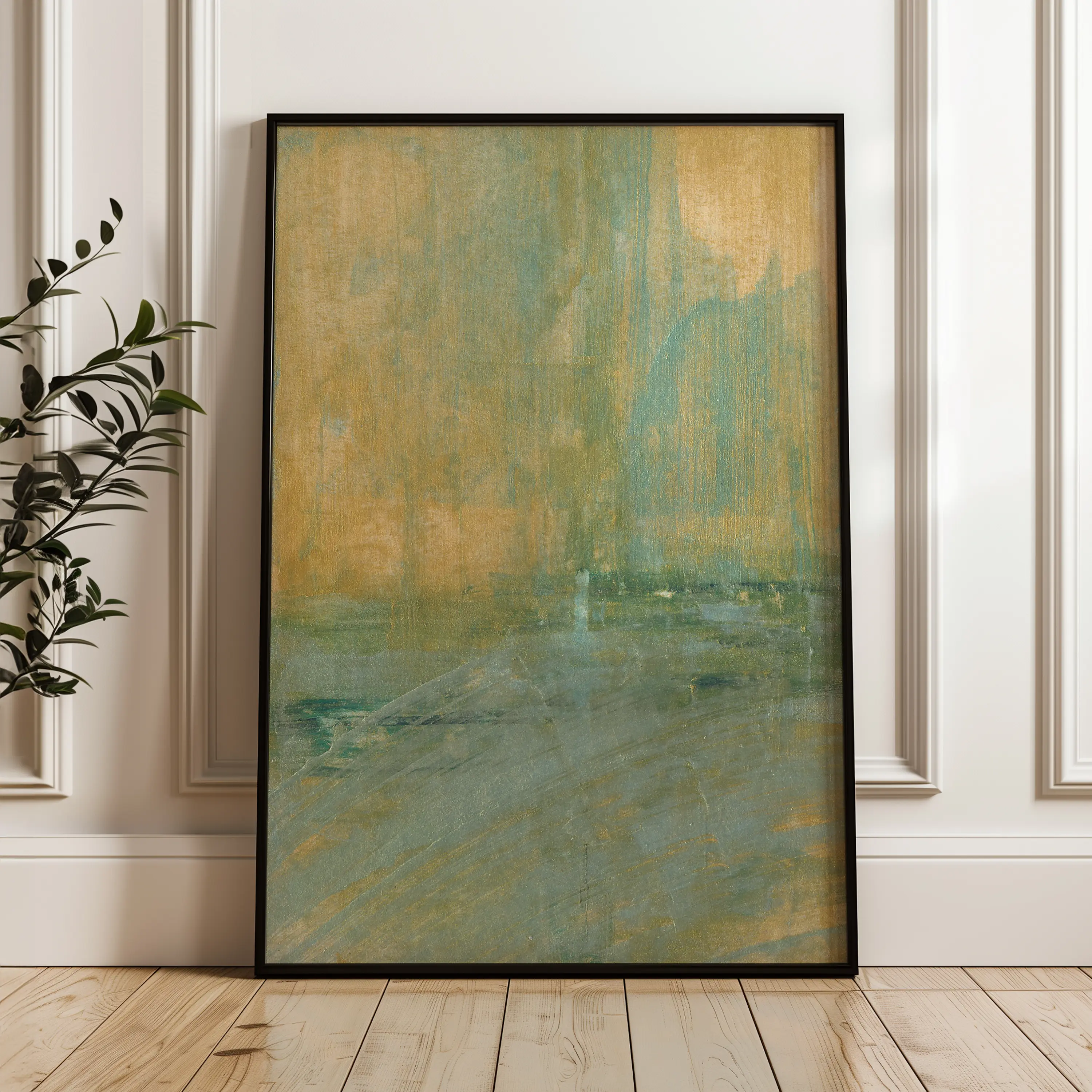 Abstract Canvas Wall Art WAD227-A 90 x 60 cm / Stretched on hidden frame