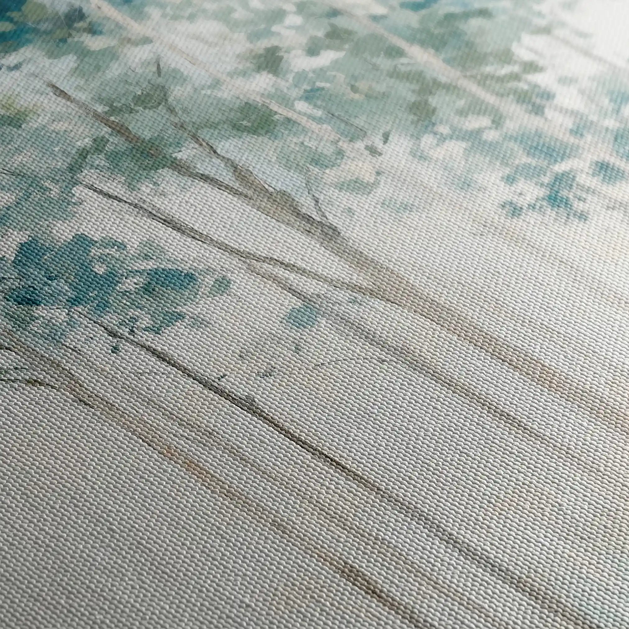 Landscape 227 Canvas Art 90 x 60 cm / Stretched on hidden frame