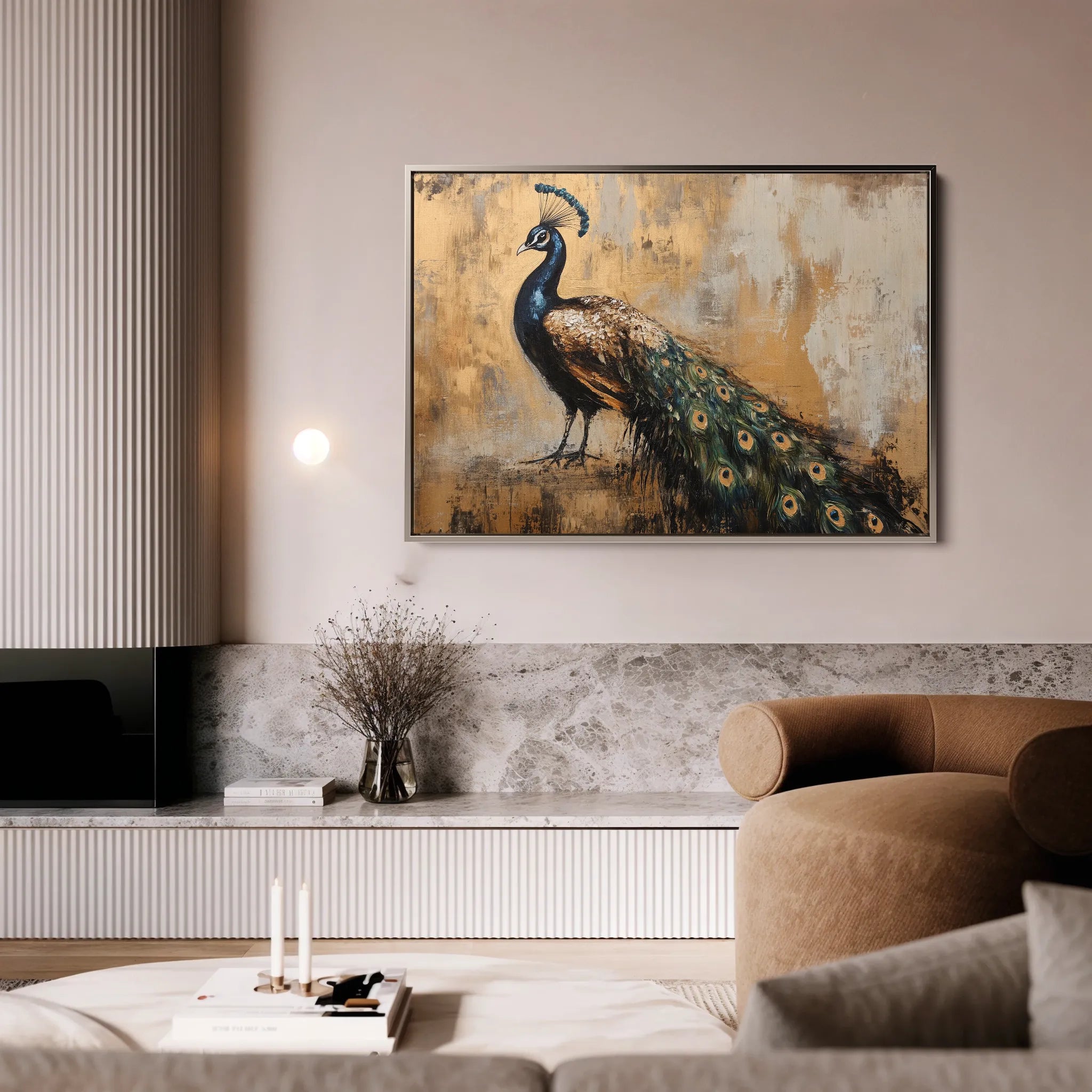 Animals Canvas Wall Art WAD228-AN 90 x 60 cm / Stretched on hidden frame