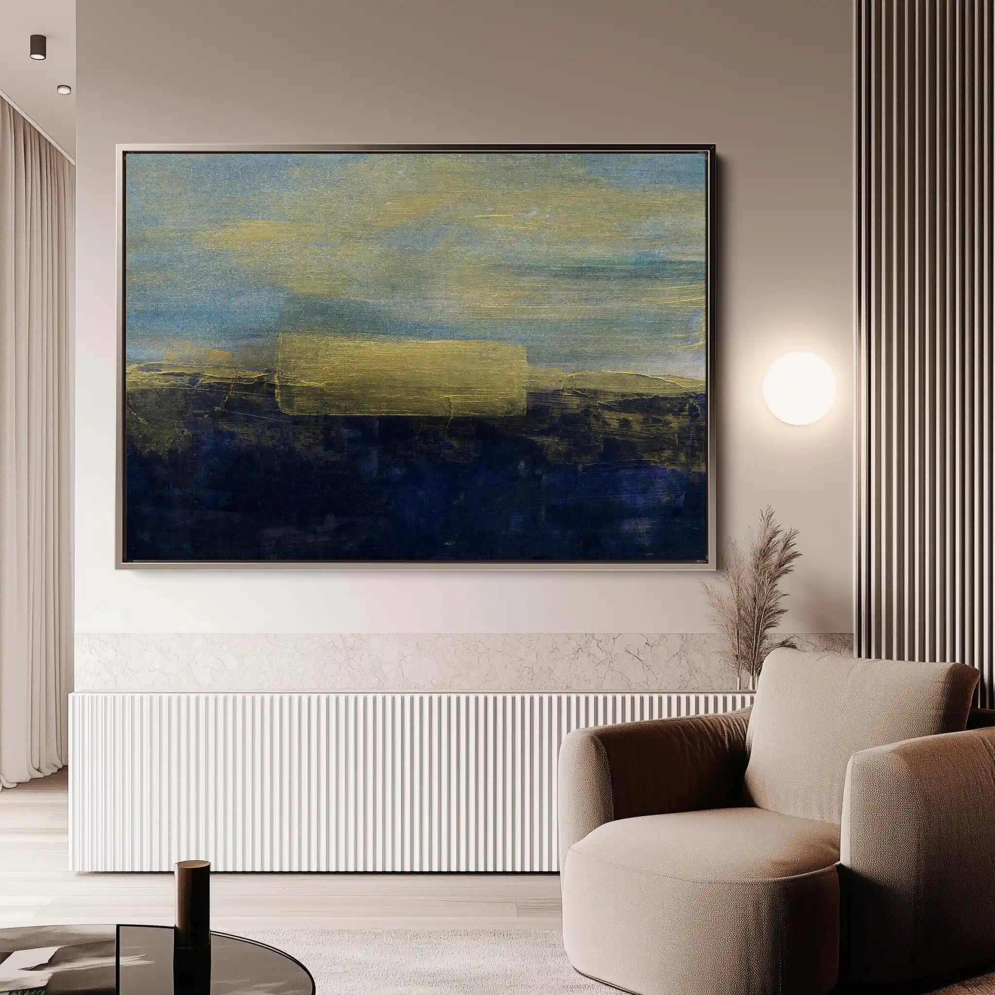 Abstract Canvas Wall Art WAD228-A 90 x 60 cm / Stretched on hidden frame