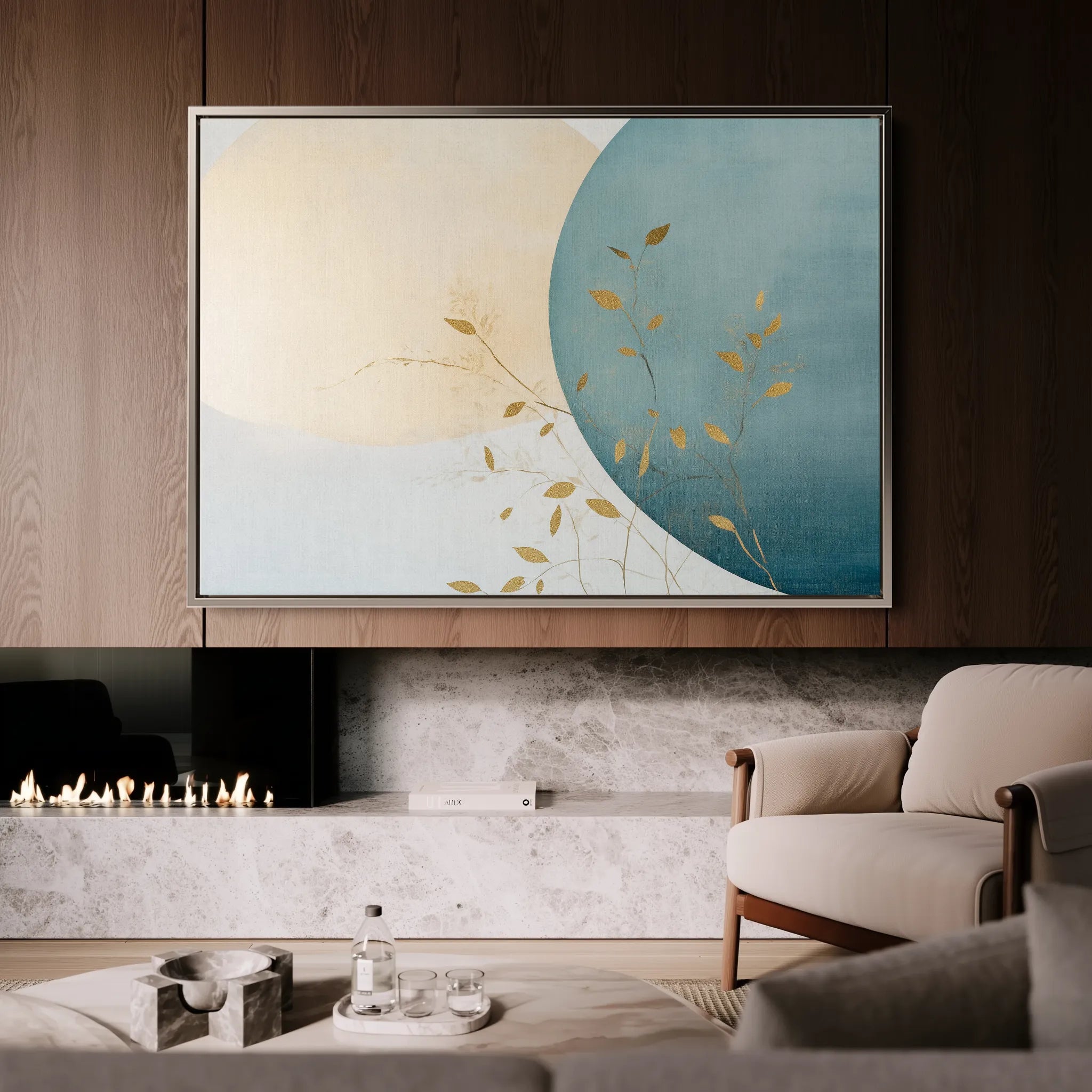 Boho Canvas Wall Art WAD228-BH 90 x 60 cm / Stretched on hidden frame