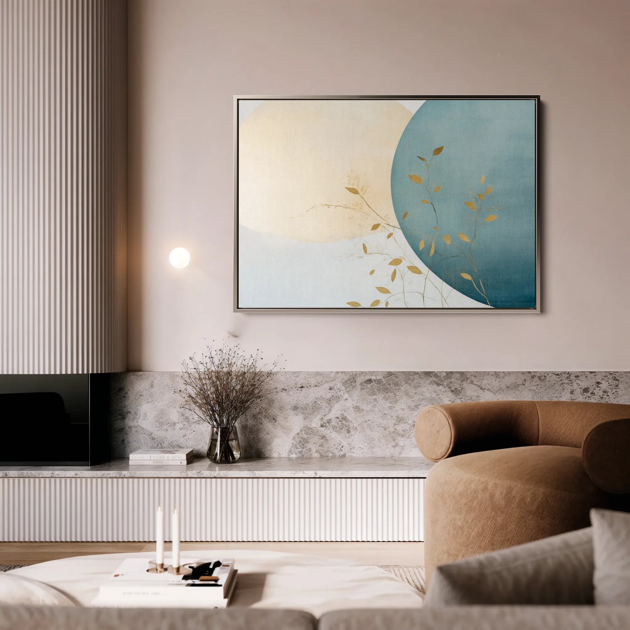 Boho Canvas Wall Art WAD228-BH 90 x 60 cm / Stretched on hidden frame