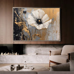 Floral Canvas Wall Art WAD228-F 90 x 60 cm / Stretched on hidden frame