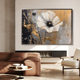 Floral Canvas Wall Art WAD228-F 90 x 60 cm / Stretched on hidden frame