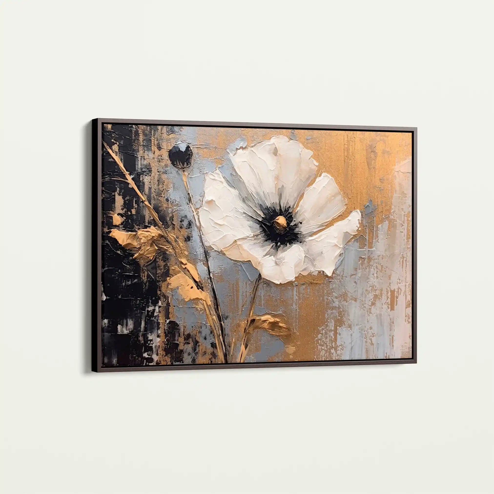 Floral Canvas Wall Art WAD228-F 90 x 60 cm / Stretched on hidden frame