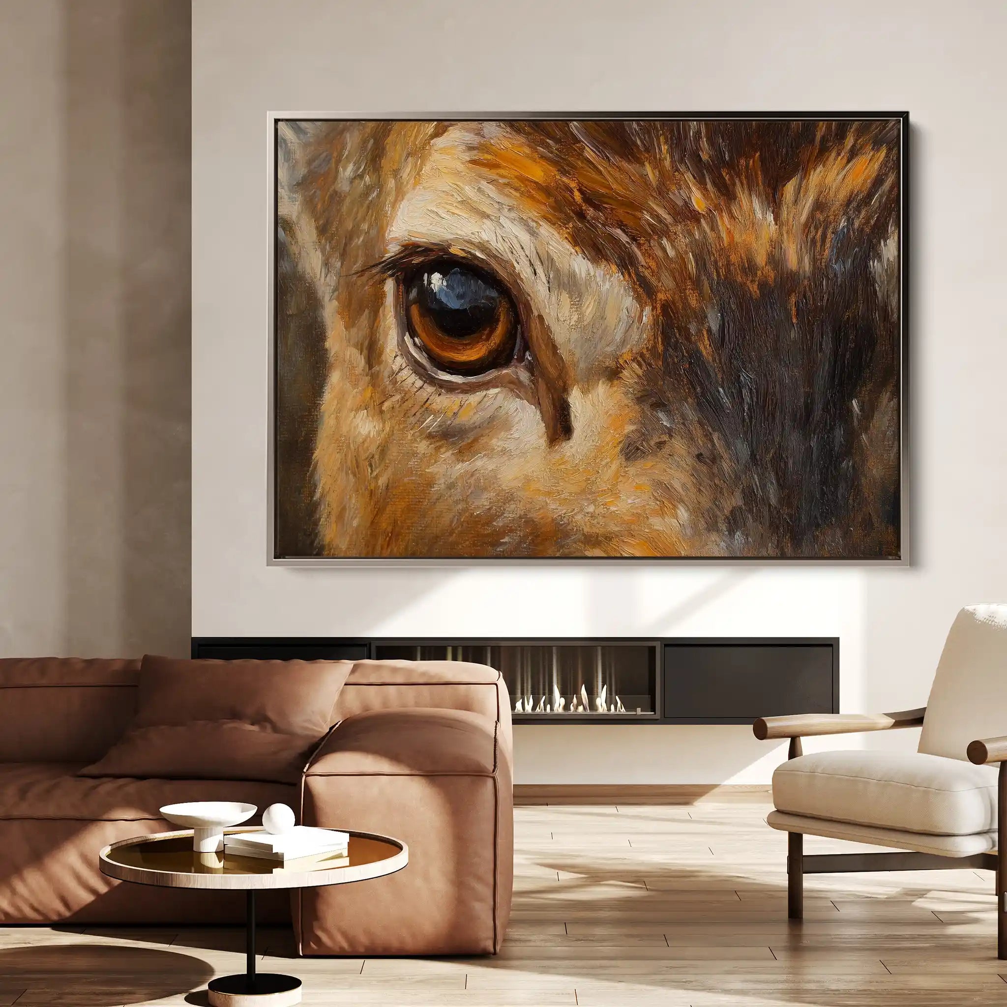 Animals 229 Canvas Art 90 x 60 cm / Stretched on hidden frame