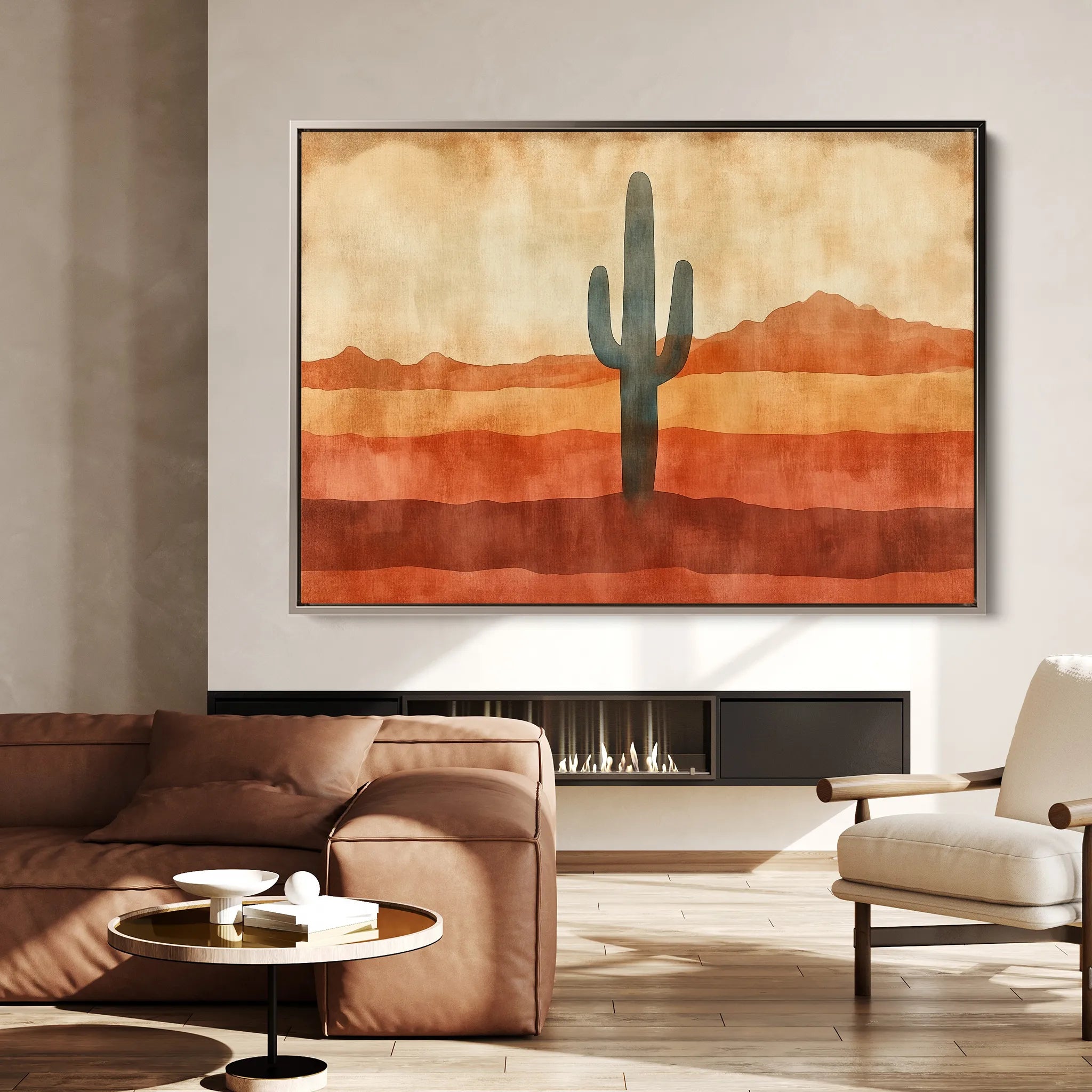 Boho Canvas Wall Art WAD229-BH 90 x 60 cm / Stretched on hidden frame