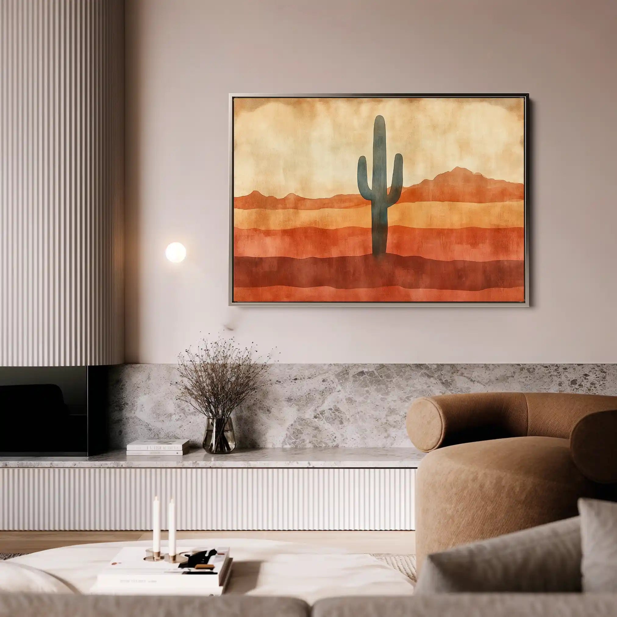 Boho 229 Canvas Art 90 x 60 cm / Stretched on hidden frame