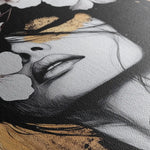 Portrait 229 Canvas Art 90 x 60 cm / Stretched on hidden frame