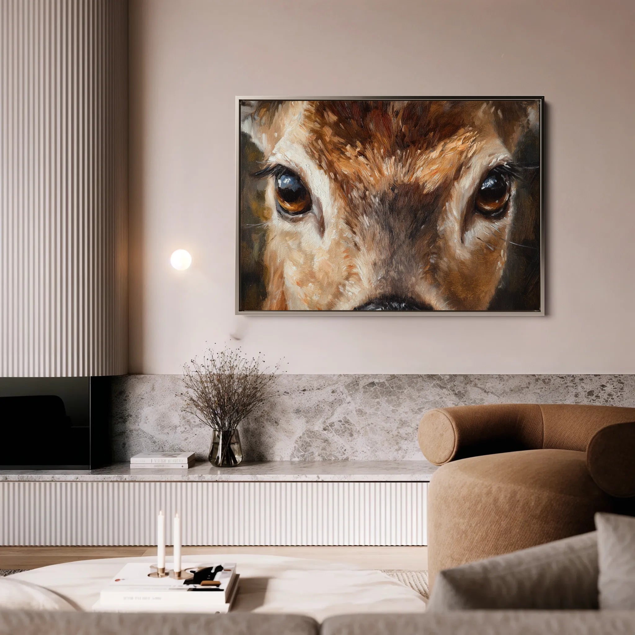 Animals Canvas Wall Art WAD230-AN 90 x 60 cm / Stretched on hidden frame