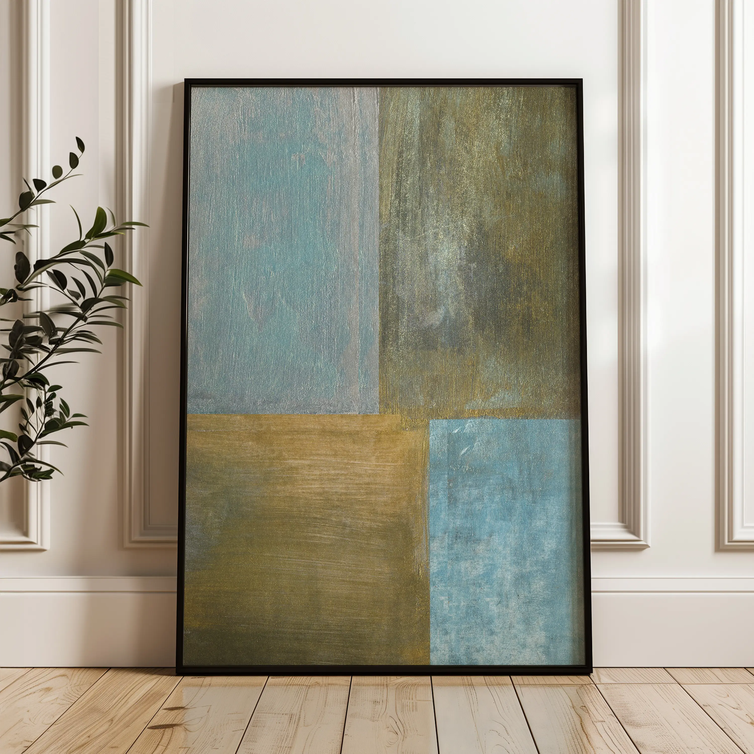 Abstract Canvas Wall Art WAD230-A 90 x 60 cm / Stretched on hidden frame