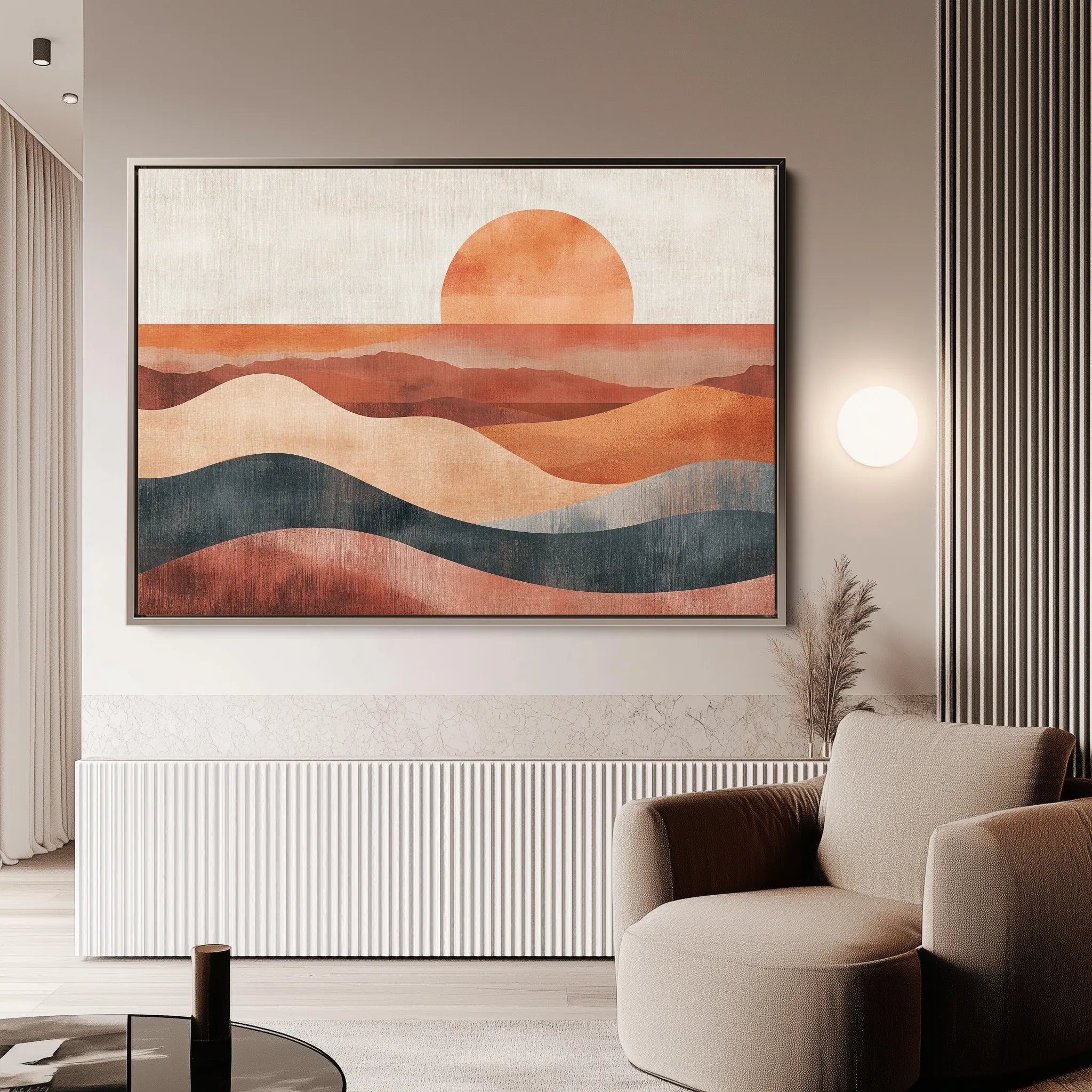Boho Canvas Wall Art WAD230-BH 90 x 60 cm / Stretched on hidden frame