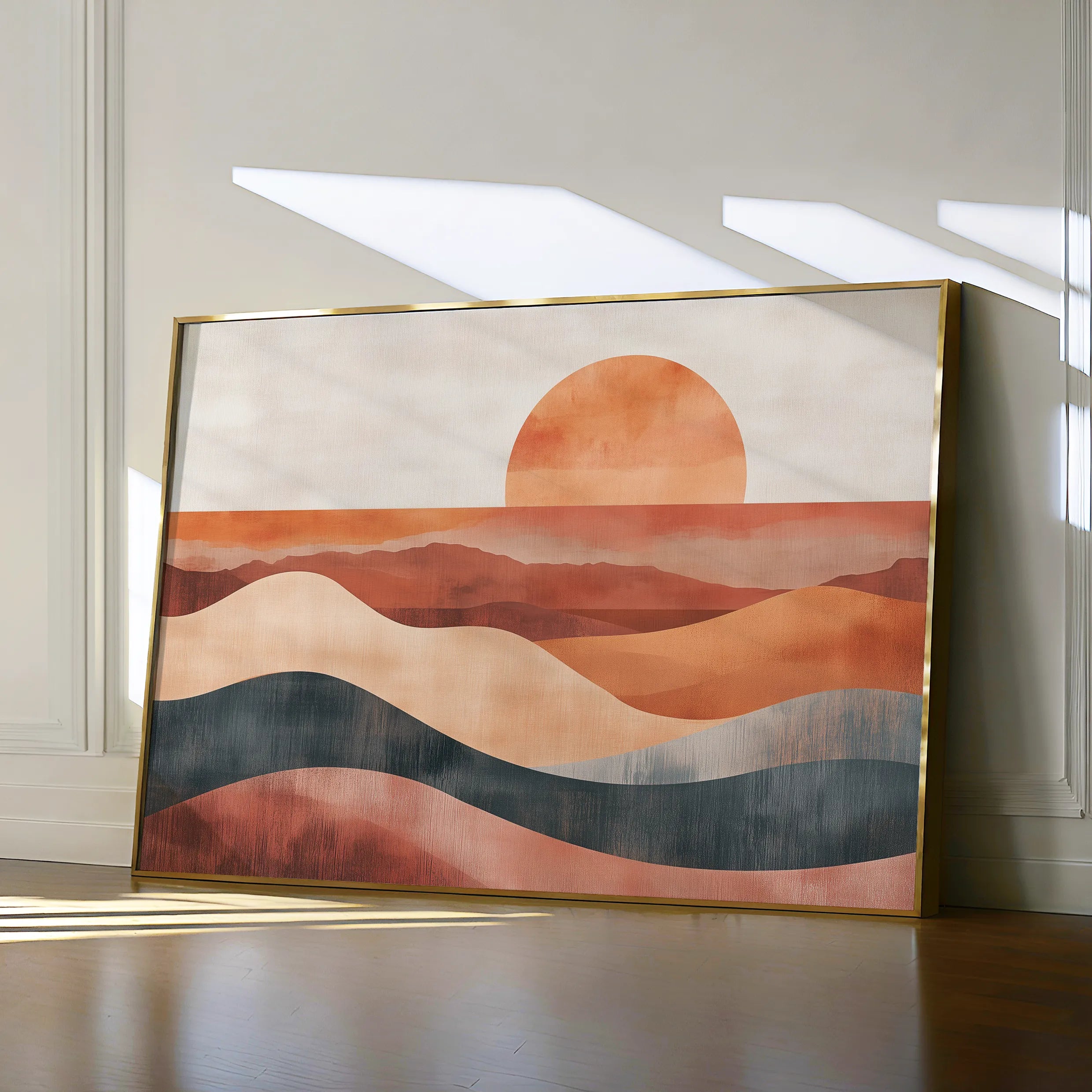 Boho Canvas Wall Art WAD230-BH 90 x 60 cm / Stretched on hidden frame