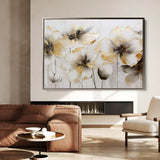 Floral Canvas Wall Art WAD230-F 90 x 60 cm / Stretched on hidden frame