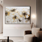 Floral Canvas Wall Art WAD230-F 90 x 60 cm / Stretched on hidden frame