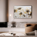 Floral Canvas Wall Art WAD230-F 90 x 60 cm / Stretched on hidden frame