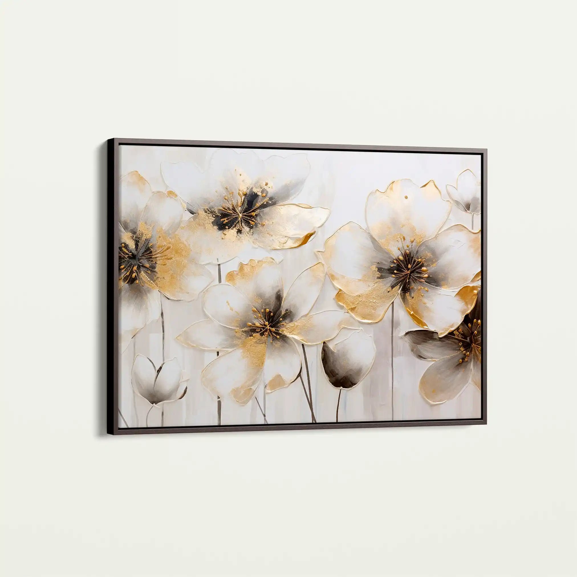 Floral Canvas Wall Art WAD230-F 90 x 60 cm / Stretched on hidden frame