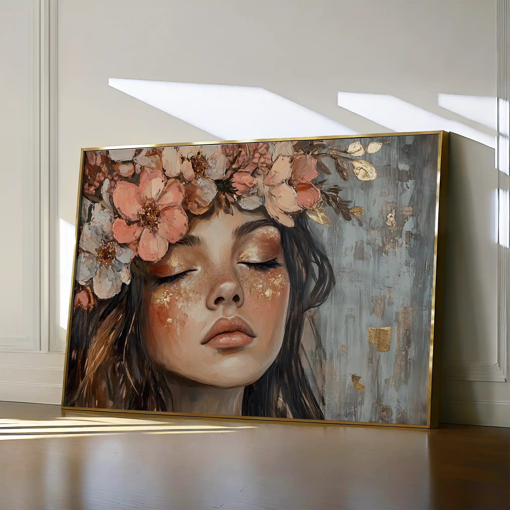 Portrait 230 Canvas Art 90 x 60 cm / Stretched on hidden frame