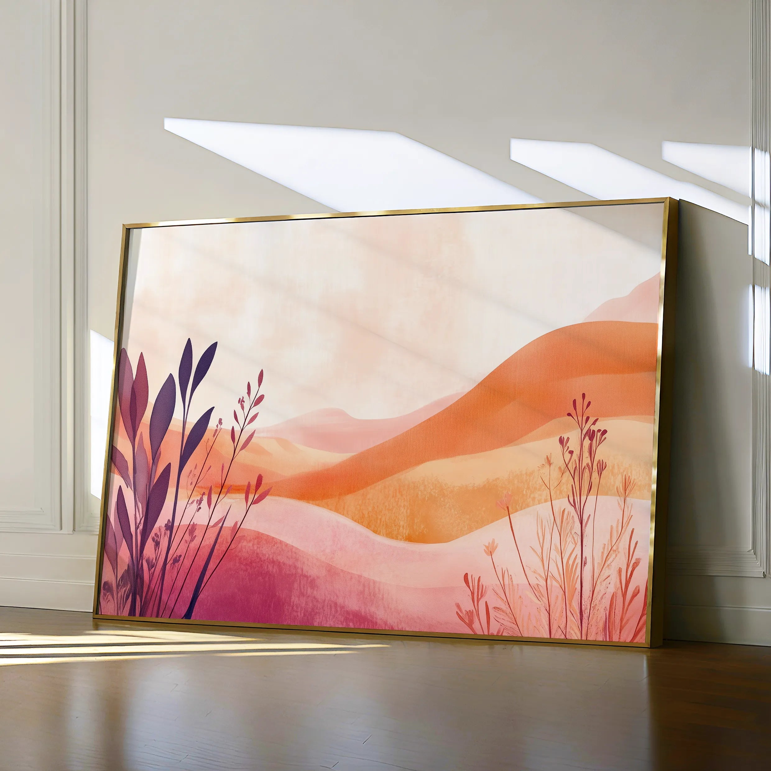 Boho Canvas Wall Art WAD231-BH 90 x 60 cm / Stretched on hidden frame