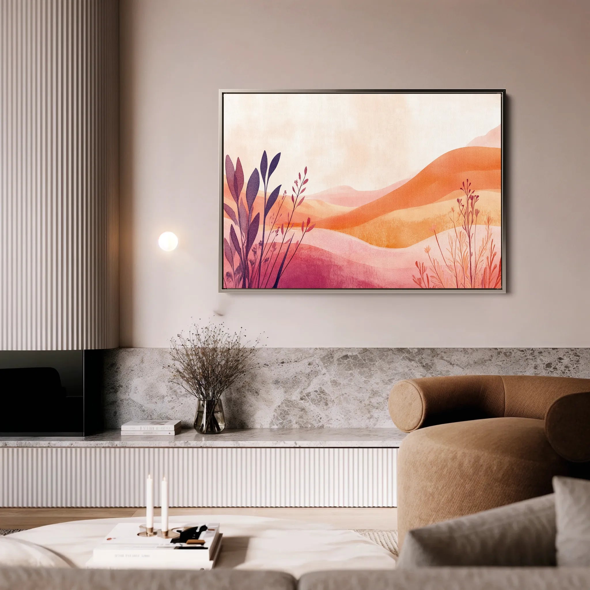 Boho Canvas Wall Art WAD231-BH 90 x 60 cm / Stretched on hidden frame