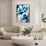Floral Canvas Wall Art WAD231-F 90 x 60 cm / Stretched on hidden frame
