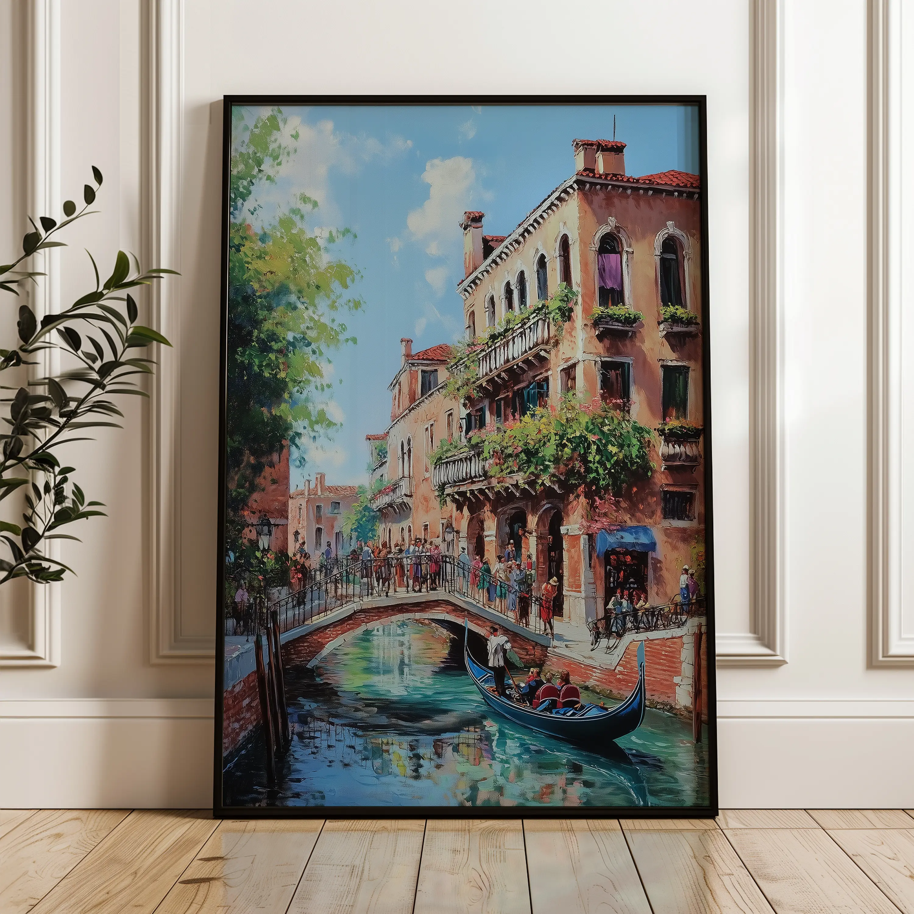 Landscape Canvas Wall Art WAD231-L 90 x 60 cm / Stretched on hidden frame