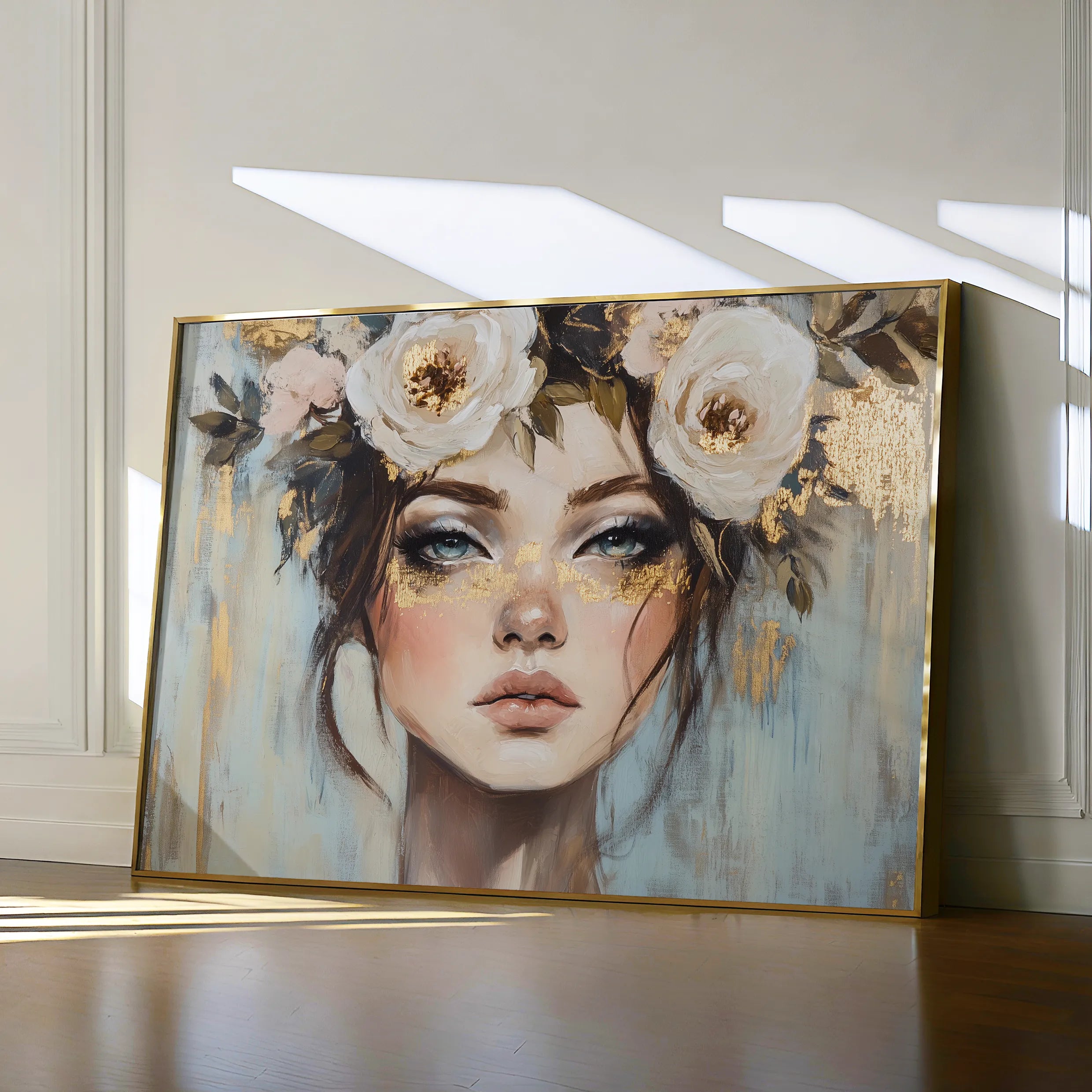 Portrait Canvas Wall Art WAD231-P 90 x 60 cm / Stretched on hidden frame