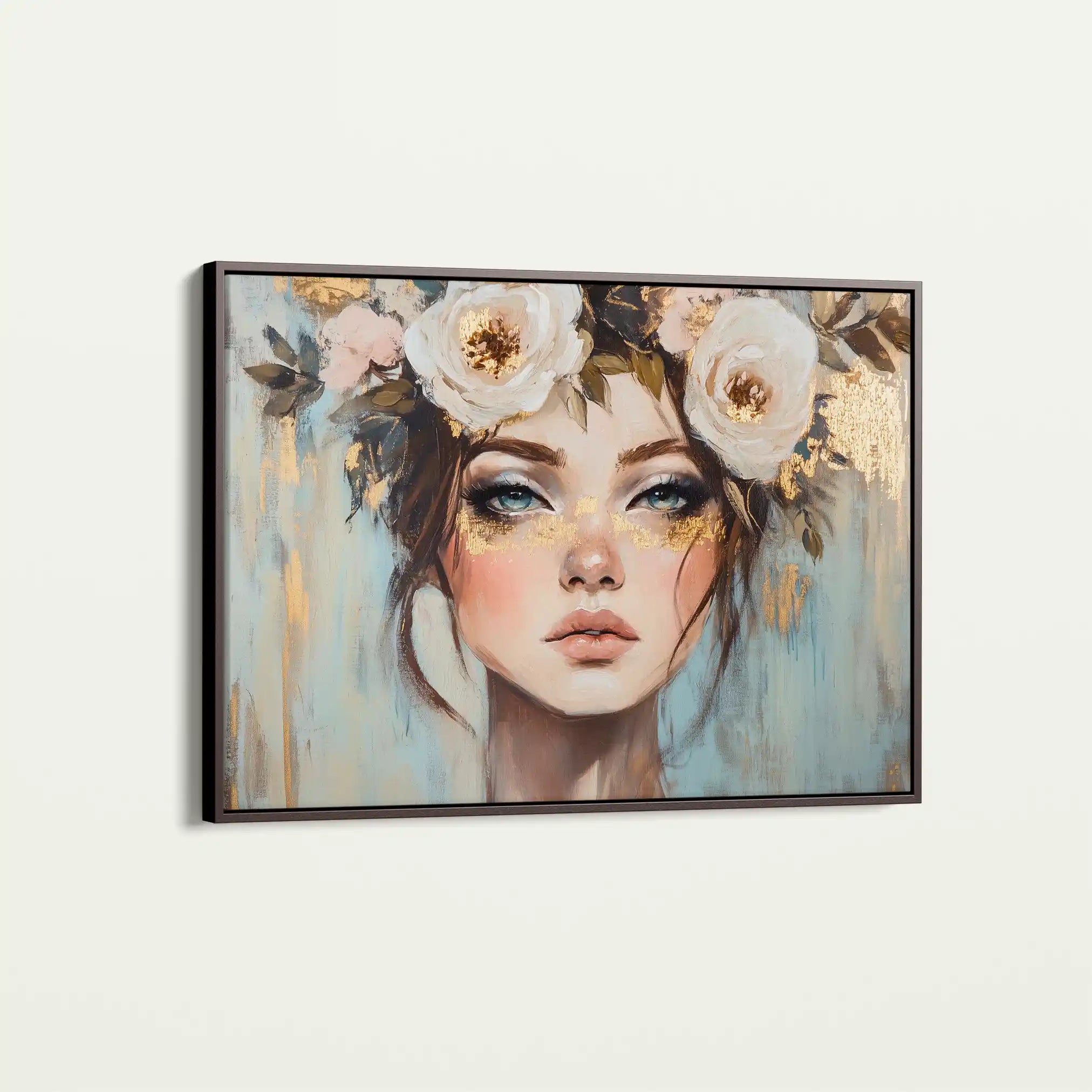 Portrait 231 Canvas Art 90 x 60 cm / Stretched on hidden frame