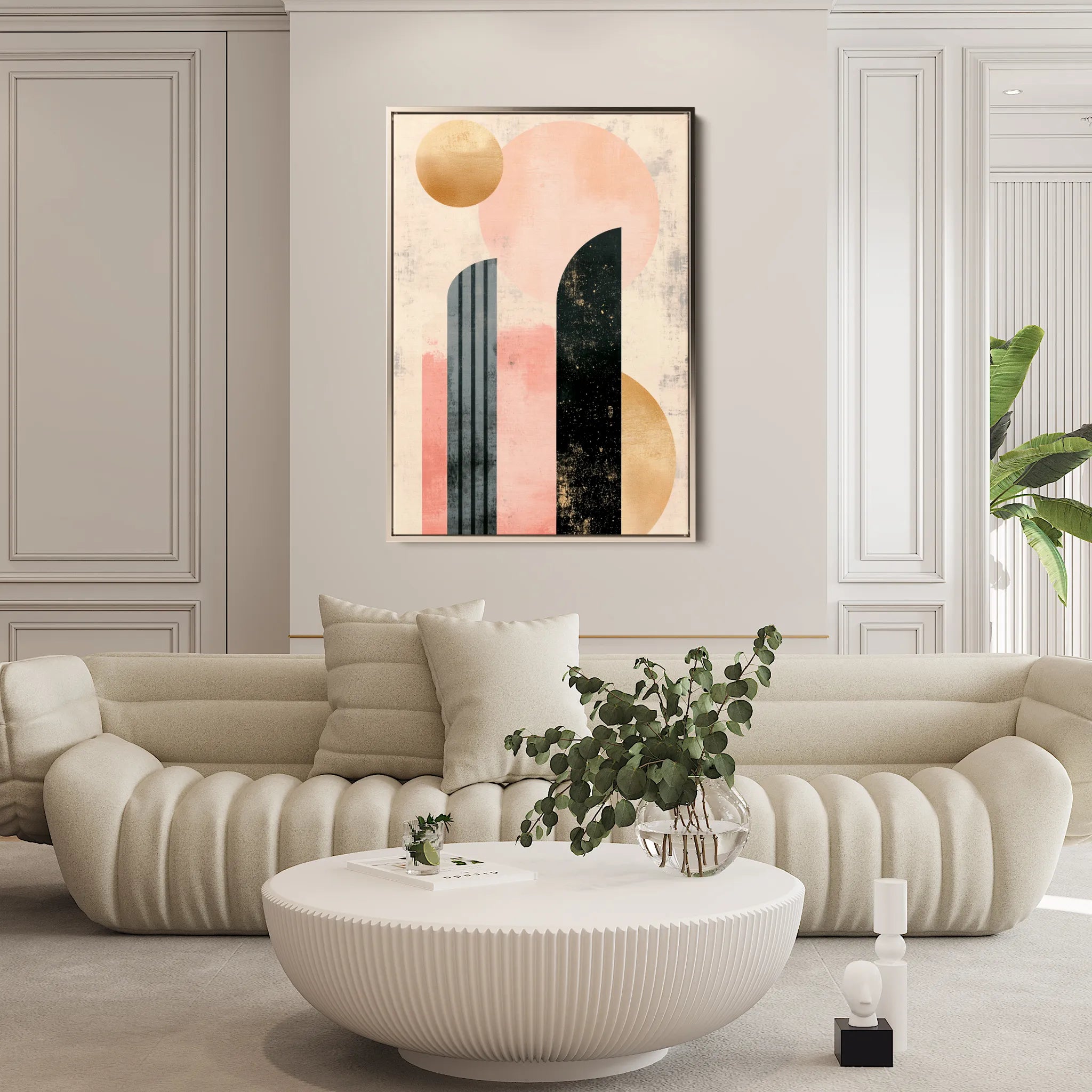 Boho Canvas Wall Art WAD232-BH 90 x 60 cm / Stretched on hidden frame
