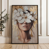 Portrait 232 Canvas Art 90 x 60 cm / Stretched on hidden frame