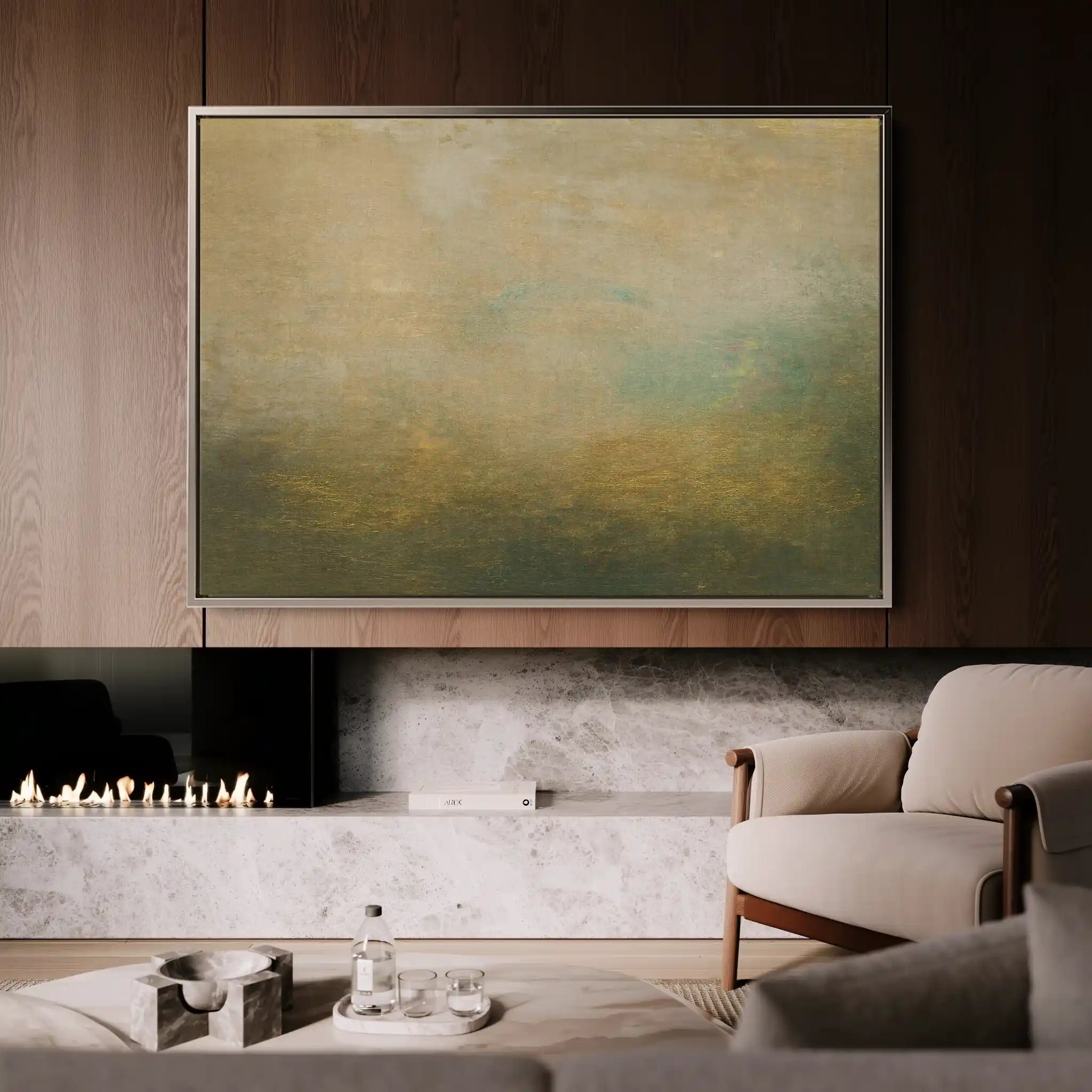 Abstract 233 Canvas Art 60 x 40 cm / Stretched on hidden frame