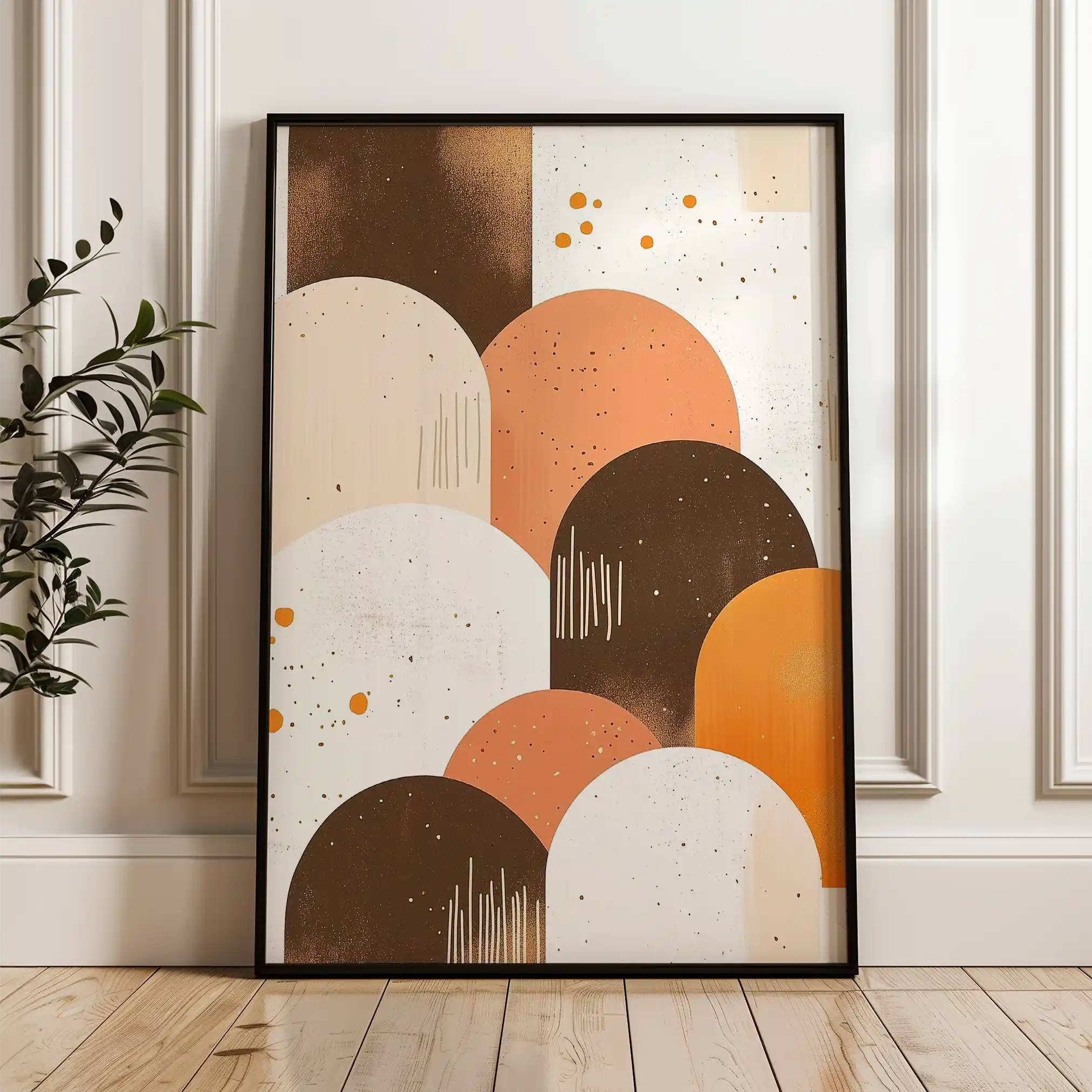 Boho 233 Canvas Art 90 x 60 cm / Stretched on hidden frame