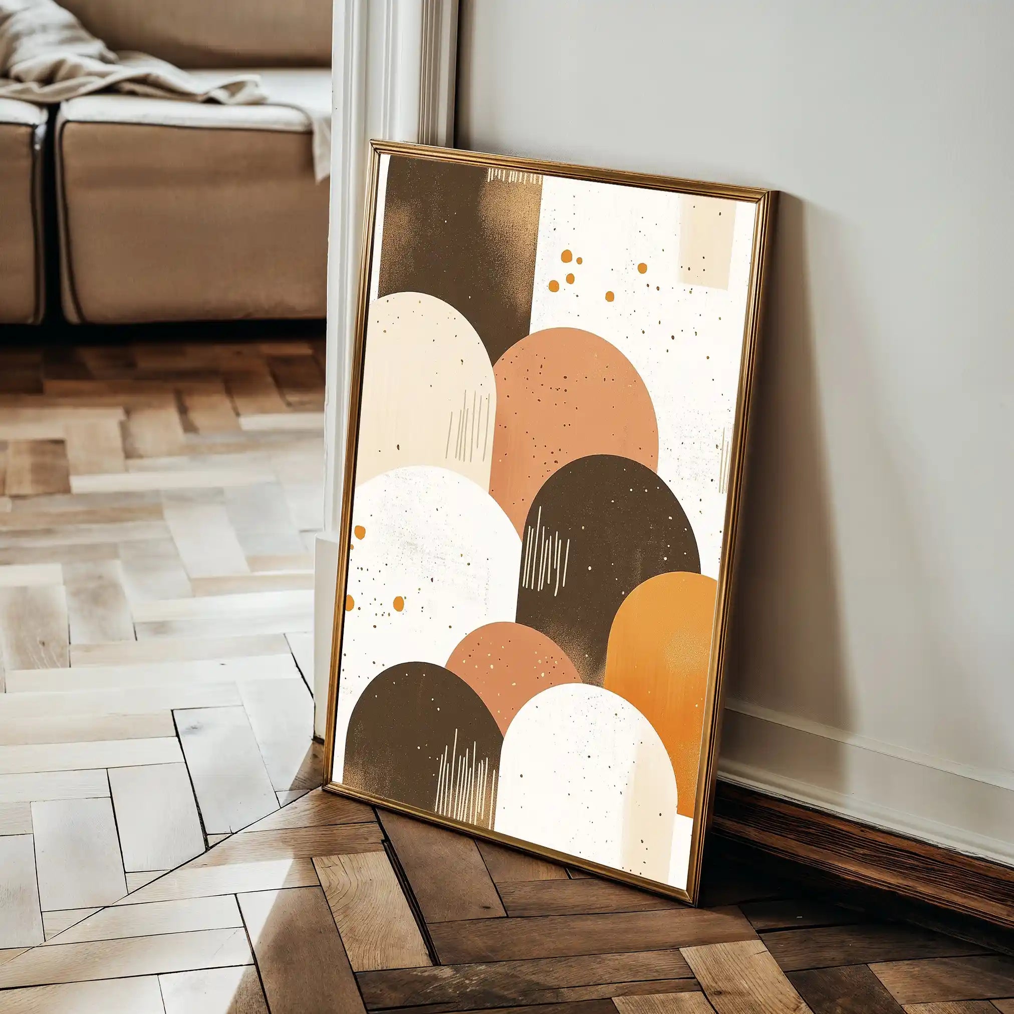 Boho 233 Canvas Art 90 x 60 cm / Stretched on hidden frame