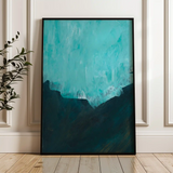 Abstract 234 Canvas Art 60 x 40 cm / Stretched on hidden frame
