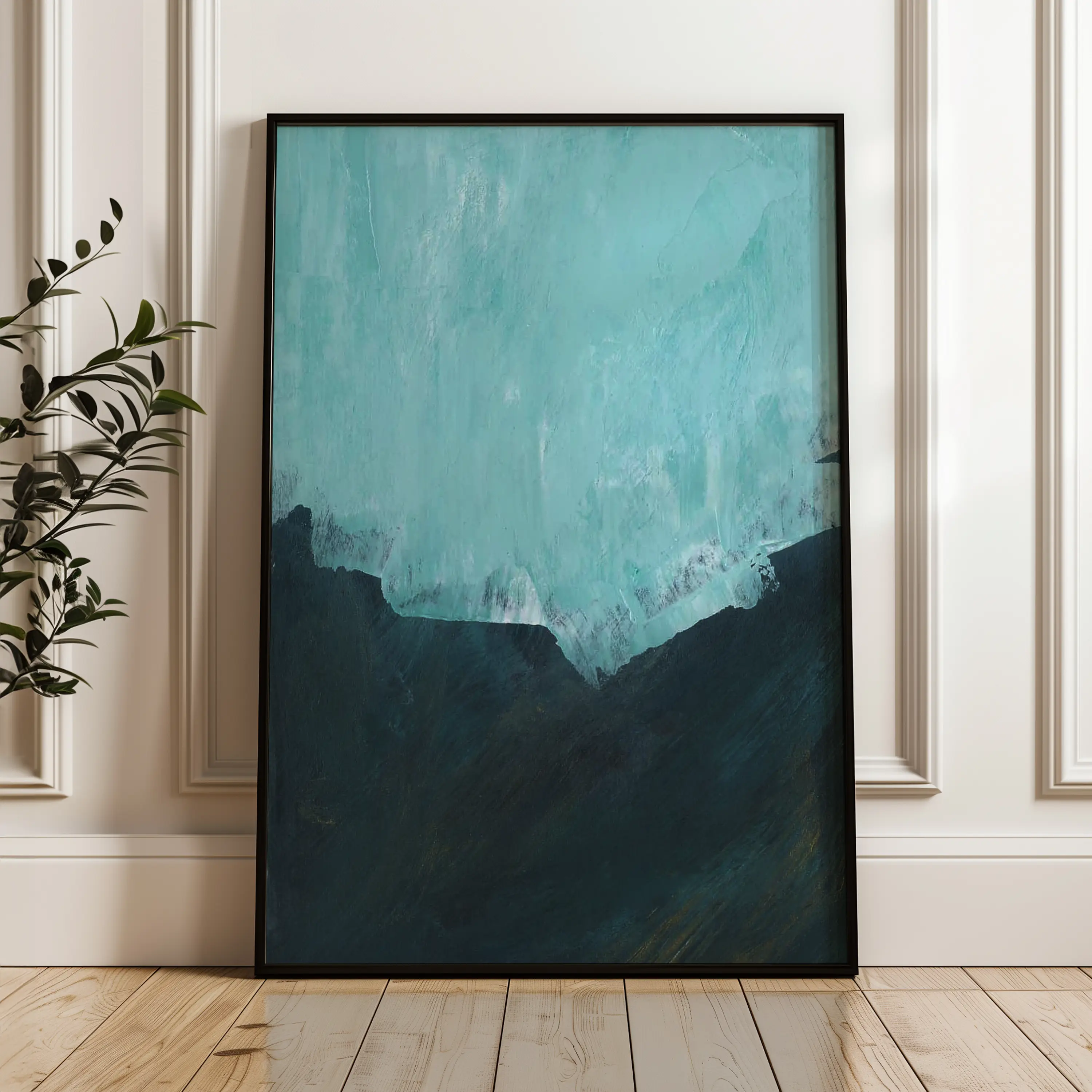 Abstract Canvas Wall Art WAD234-A 90 x 60 cm / Stretched on hidden frame