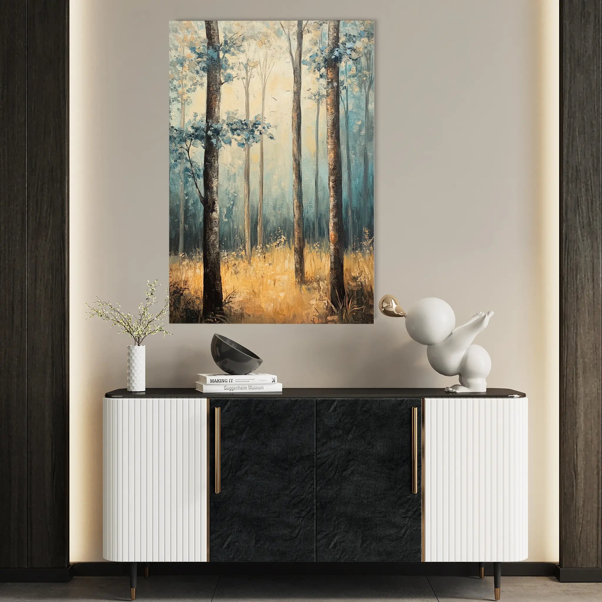 Landscape Canvas Wall Art WAD234-L 90 x 60 cm / Stretched on hidden frame