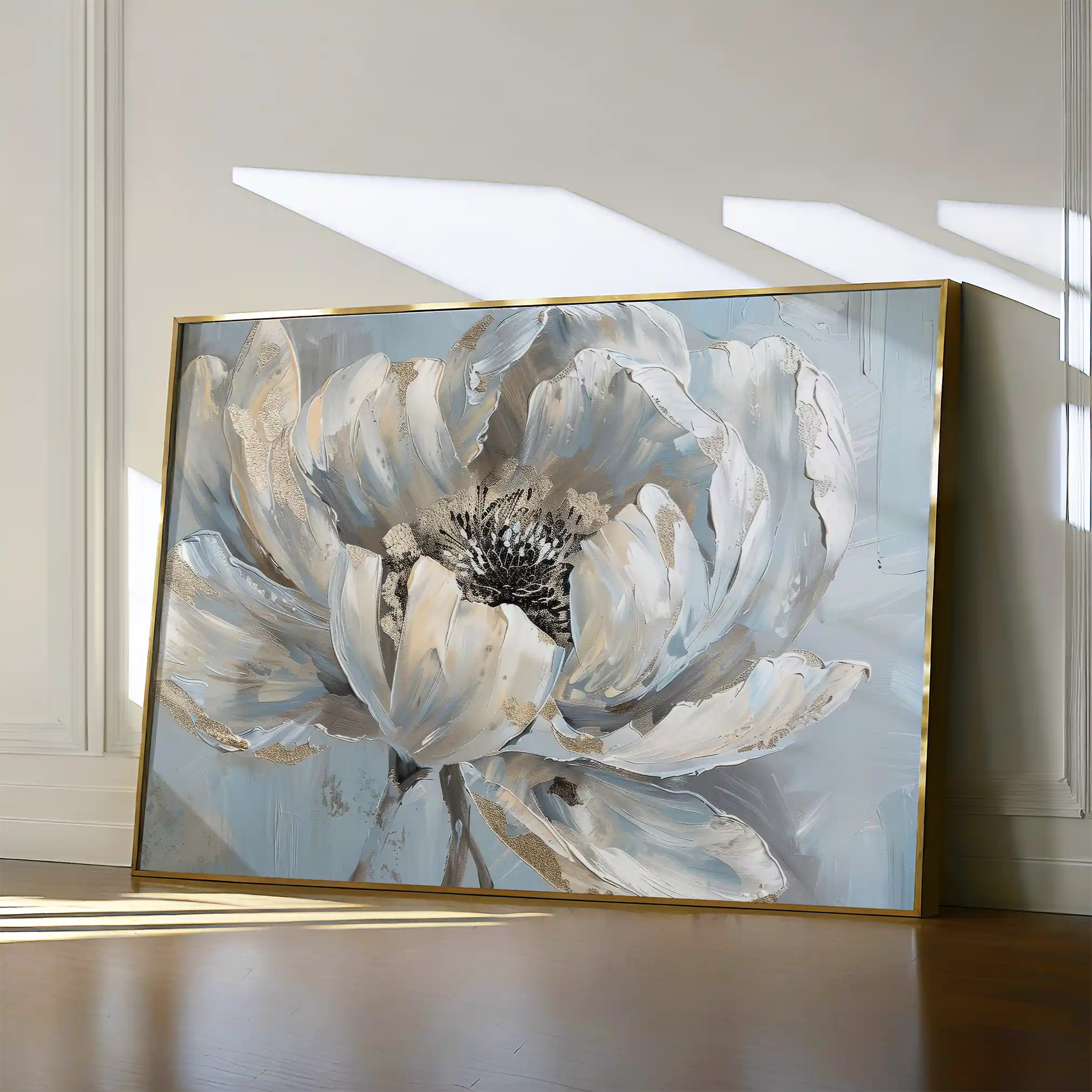 Floral Canvas Wall Art WAD235-F 90 x 60 cm / Stretched on hidden frame