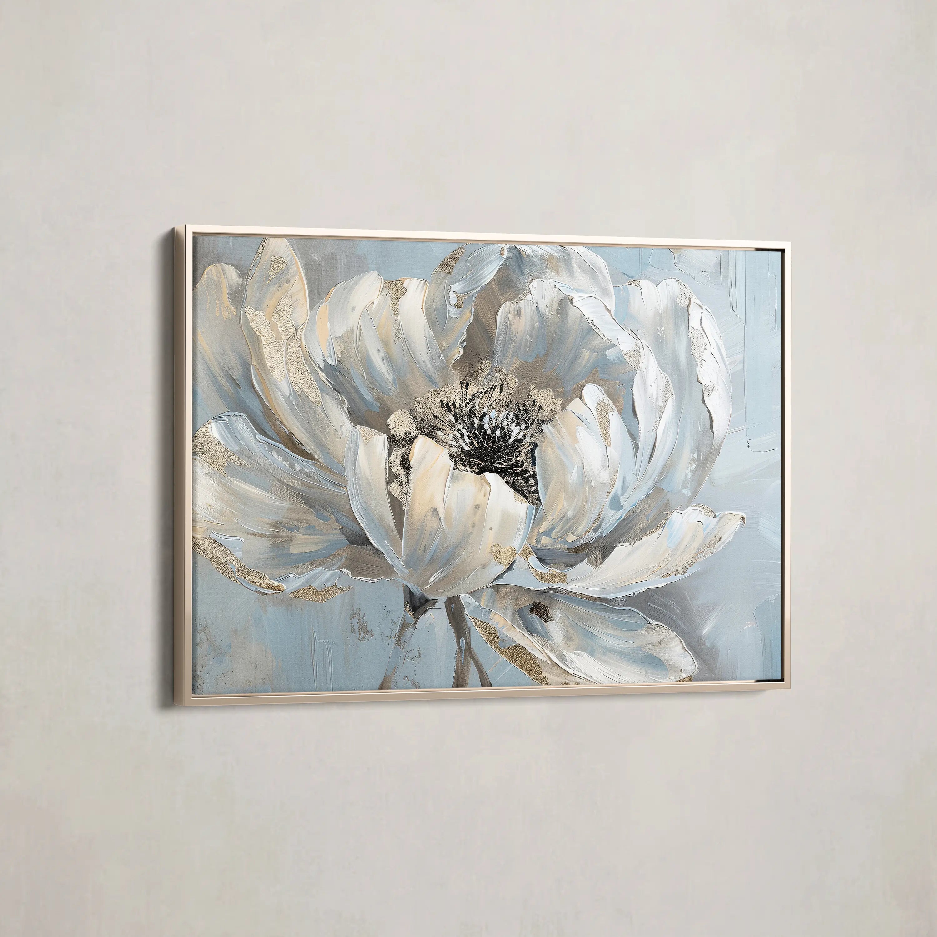 Floral Canvas Wall Art WAD235-F 90 x 60 cm / Stretched on hidden frame