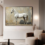 Horses 235 Canvas Art 90 x 60 cm / Stretched on hidden frame